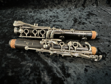 Photo Very Nice! Used Buffet Crampon Nickel Key R13 Bb Clarinet, Serial #746795